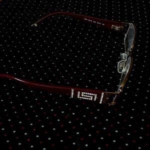 New Versace Glasses with Diamonds on the side! Let’s Do Business!